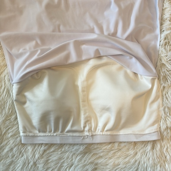 Small White built in bra tank - Picture 3 of 5